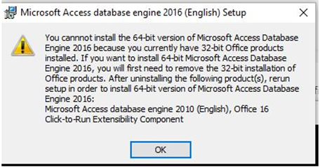 microsoft access database engine 64-bit